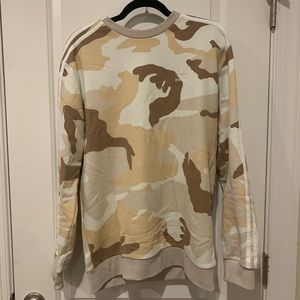 Adidas Men’s Camouflage Crewneck Sweatshirt